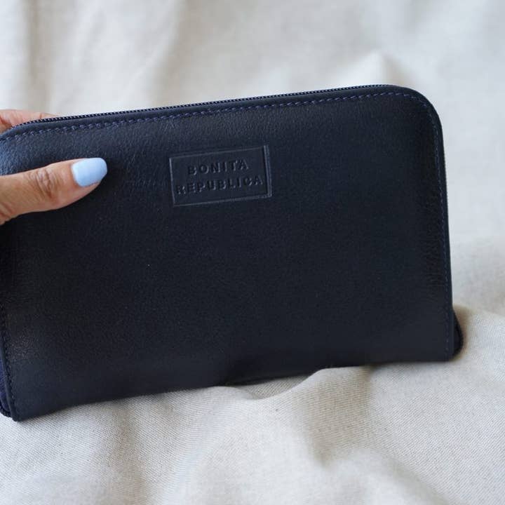 Blue Otavalo Wallet for wholesale on Faire2