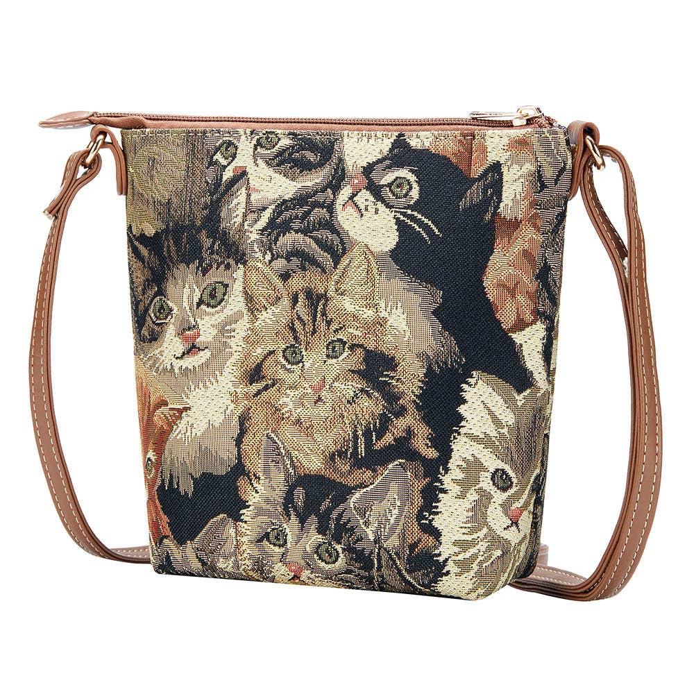 Signare Tapestry - Wholesale Crossbody Bag - Women's - Cat - Sling Bag1