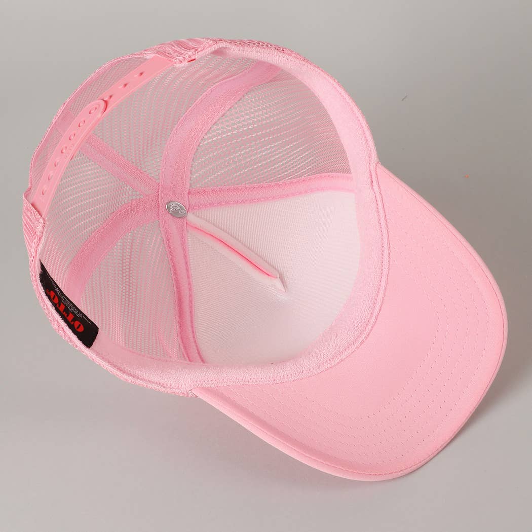 Fashion City - Wholesale Trucker Hat - Unisex - Out of Office Glitter Letter Logo Foam Trucker Hat24