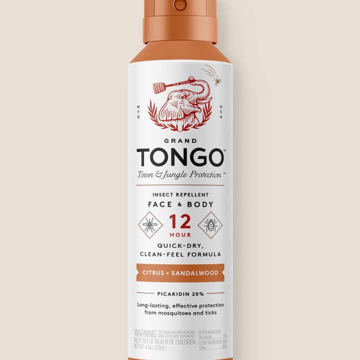 Grand Tongo - Wholesale Insect Repellent - Citrus + Sandalwood Insect Repellent