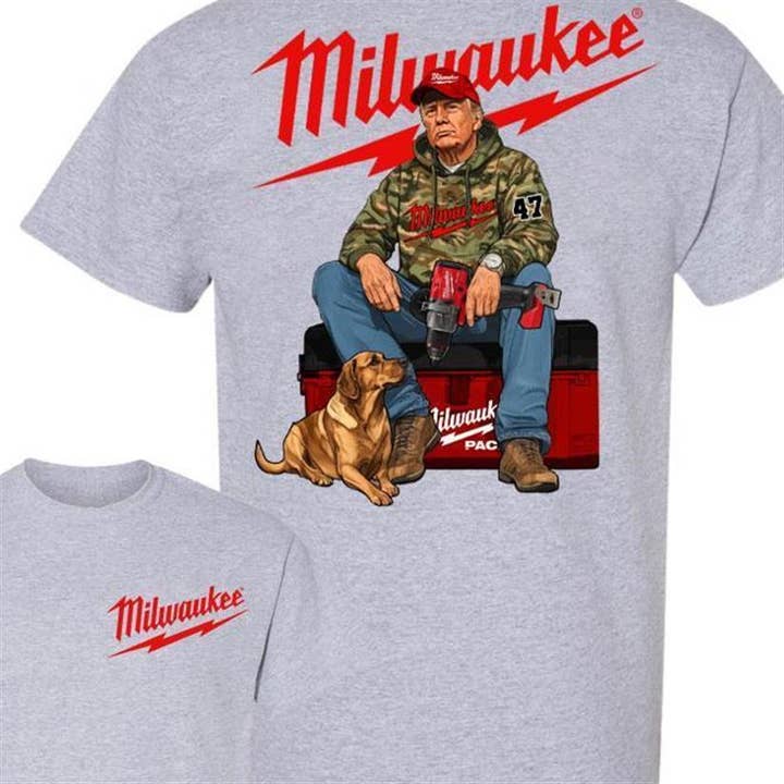 TheKingShirt - Wholesale Graphic Sweatshirt - Women's - Trump Hunter Milwaukee T-Shirt Dog Hunting Outdoor Sweater2