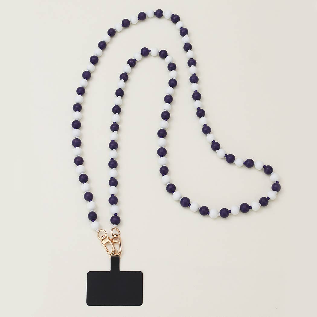 3AM BY H&D ACCESSORIES - Vendita all'ingrosso Portachiavi - Donna - Cordino per telefono semplice bicolore3