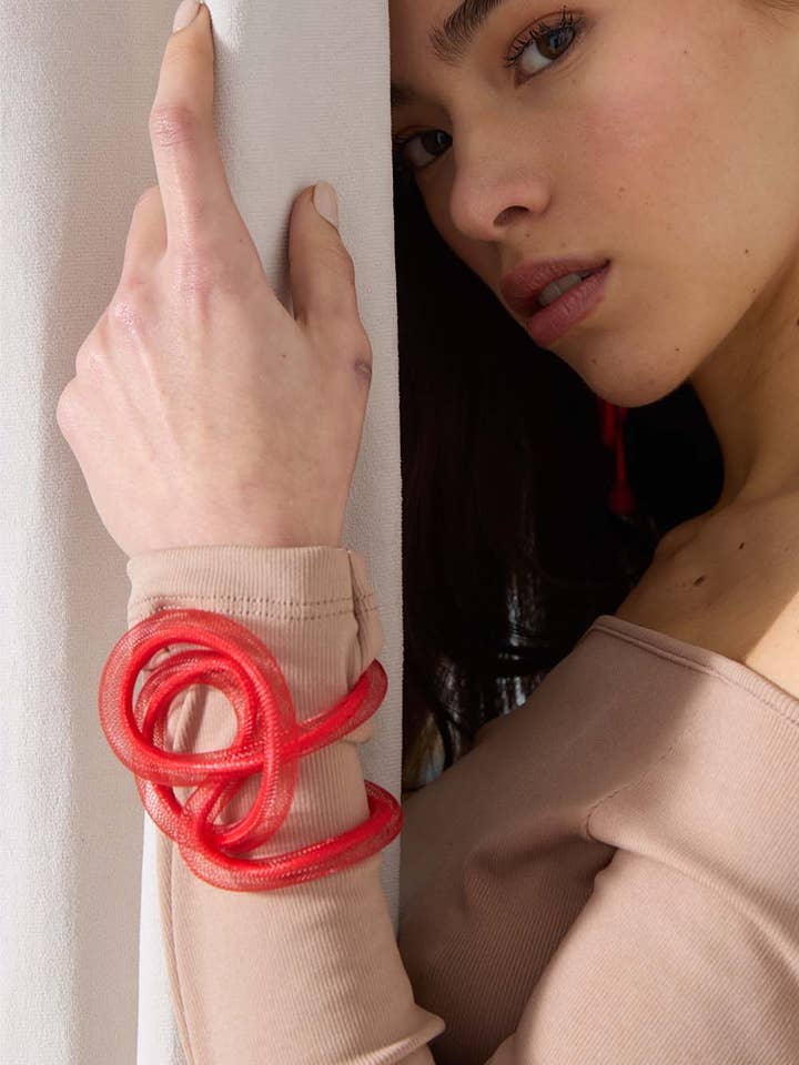 Braccialetto Nodo della Vita - Rosso* per la vendita all'ingrosso da parte di Iskin Sisters