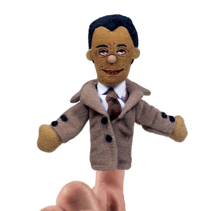 Unemployed Philosophers Guild - Wholesale Finger Puppet - Kids & Baby - James Baldwin Finger Puppet2