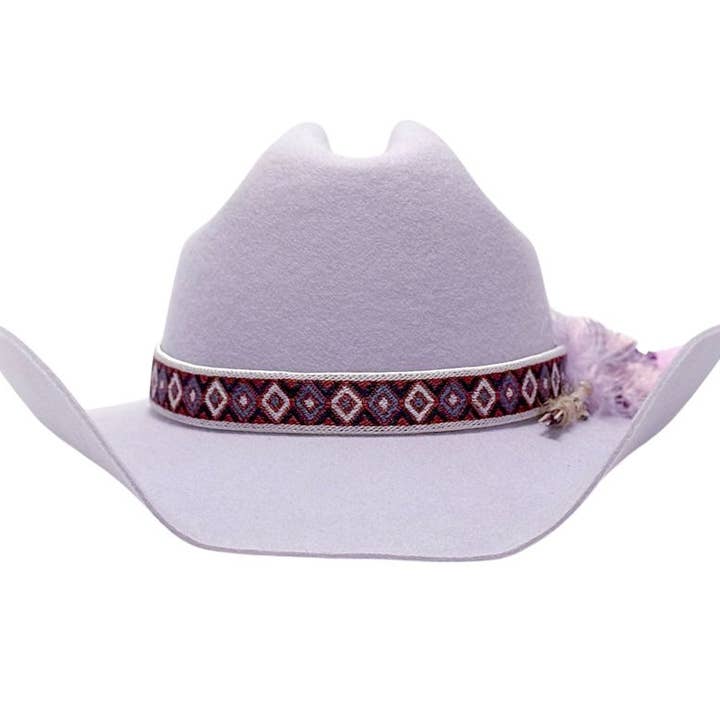 Epoch hats - Wholesale Cowboy Hat - Women's - Australian Wool Felt Western Cowboy Hat with Flower17