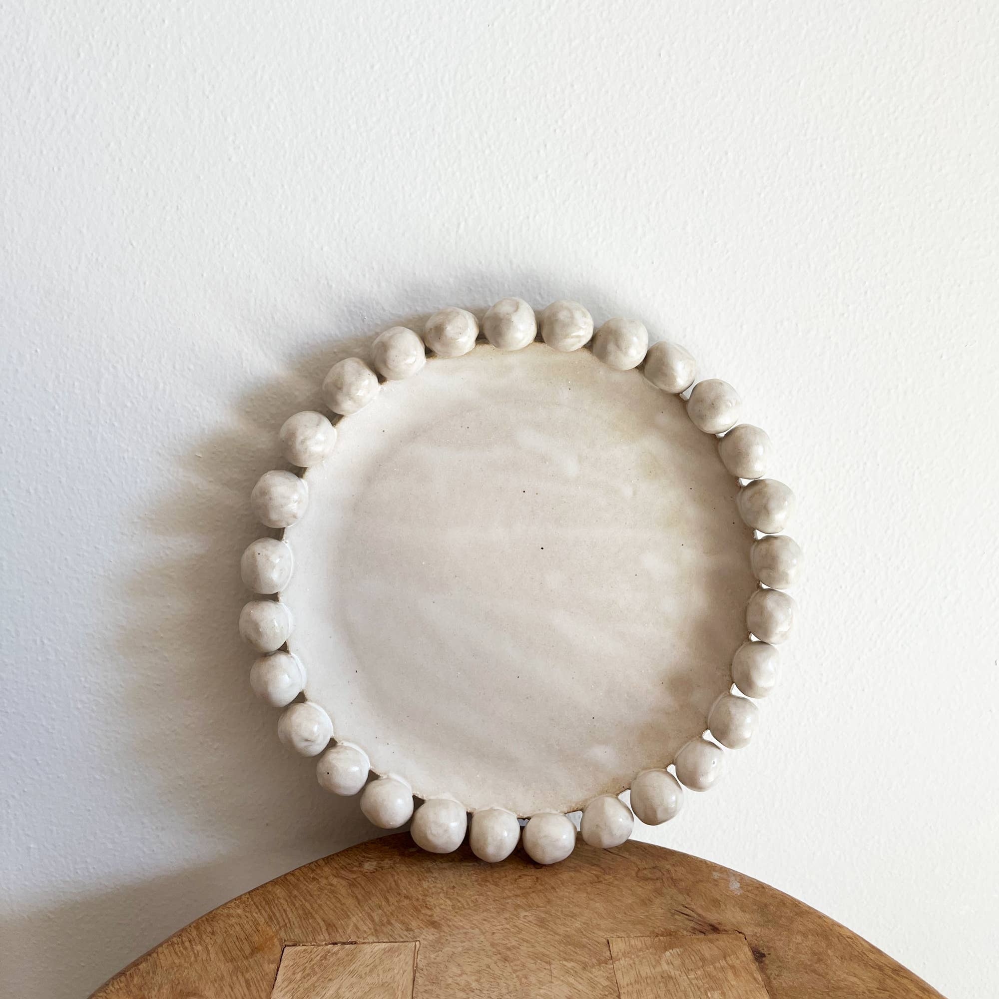 Salto - Wholesale Serving Plate - Beaded Plates1