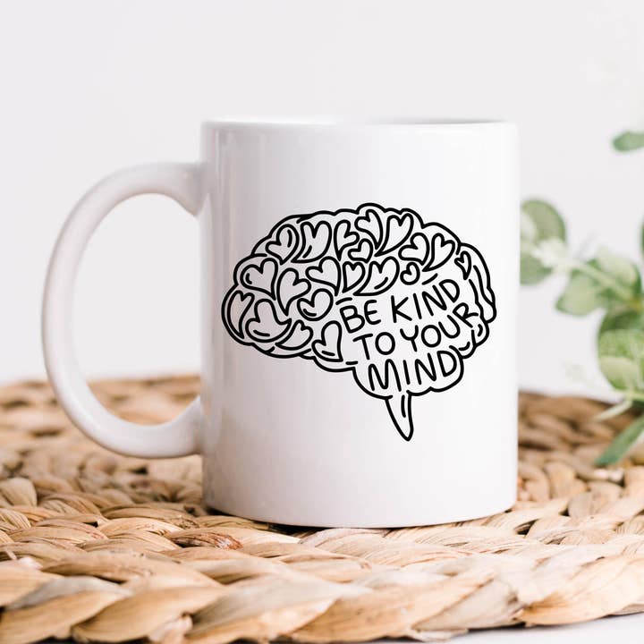 Mental Health Awareness Coffee Mug, Self Love for wholesale by Hm Mugs