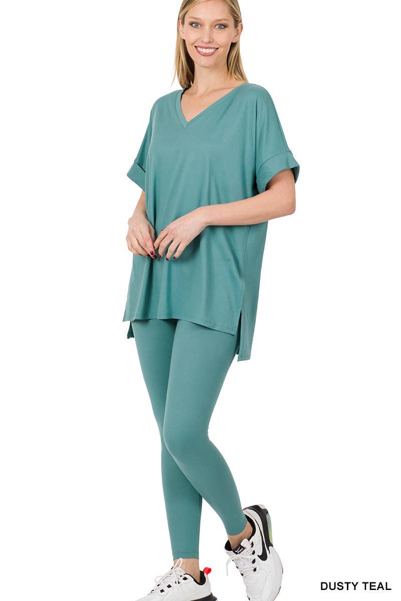 Vanilla Monkey - Wholesale Lounge Set - Women's - Brushed Dty Microfiber Loungewear Set27