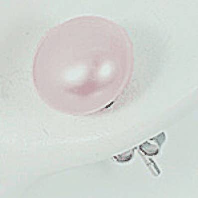 Vayo Pearls – wholesale Stud/post earrings – Freshwater Purple Pearl Freemantle Stud Earrings 8-9 mm AAA0