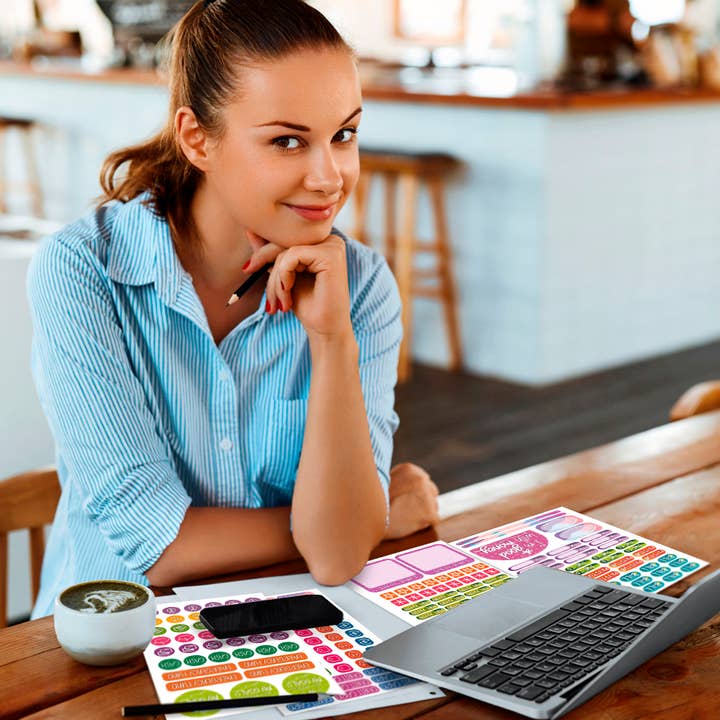 Savvy Bee - Wholesale Sticker - Savvy Bee Planner-stickers - Financiën en budgettering5