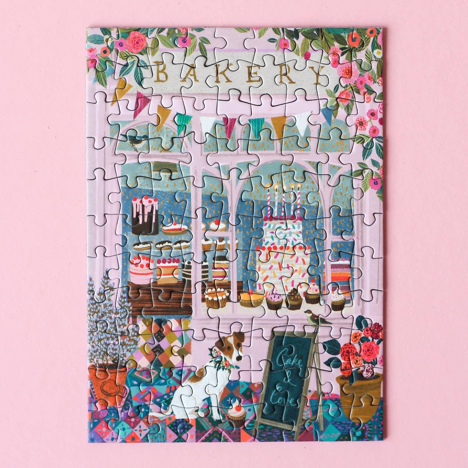 Piecely Puzzles - Vente Puzzle – adulte - Mini-puzzle Cake & Love, 99 pièces2