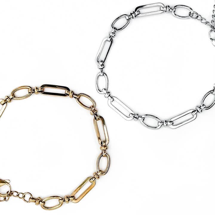 BELJOY - Wholesale Link & Chain Bracelet - Brielle Chain Link Bracelet || Choose Color3