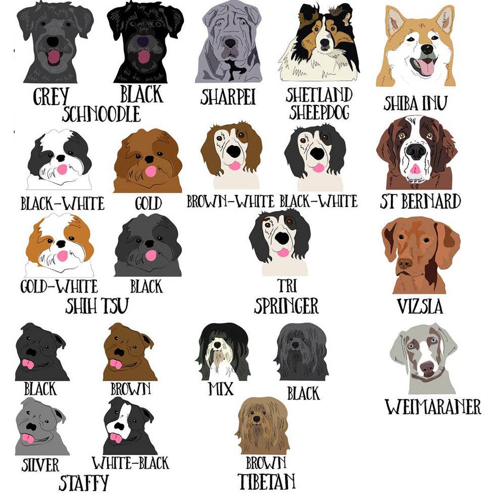 Afewhometruths - Wholesale Draagtas - Uniseks - Gepersonaliseerde Dog Dad Tote Shopper Bag8