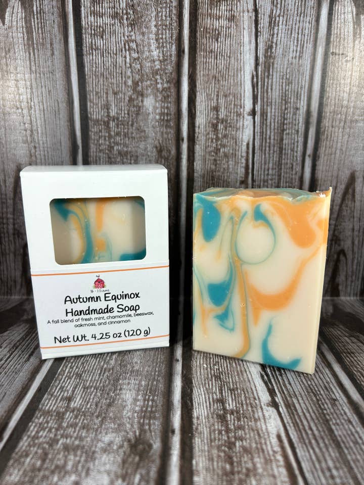 Autumn Equinox Handmade Soap for wholesale by B&T Farms Soap Company LLC