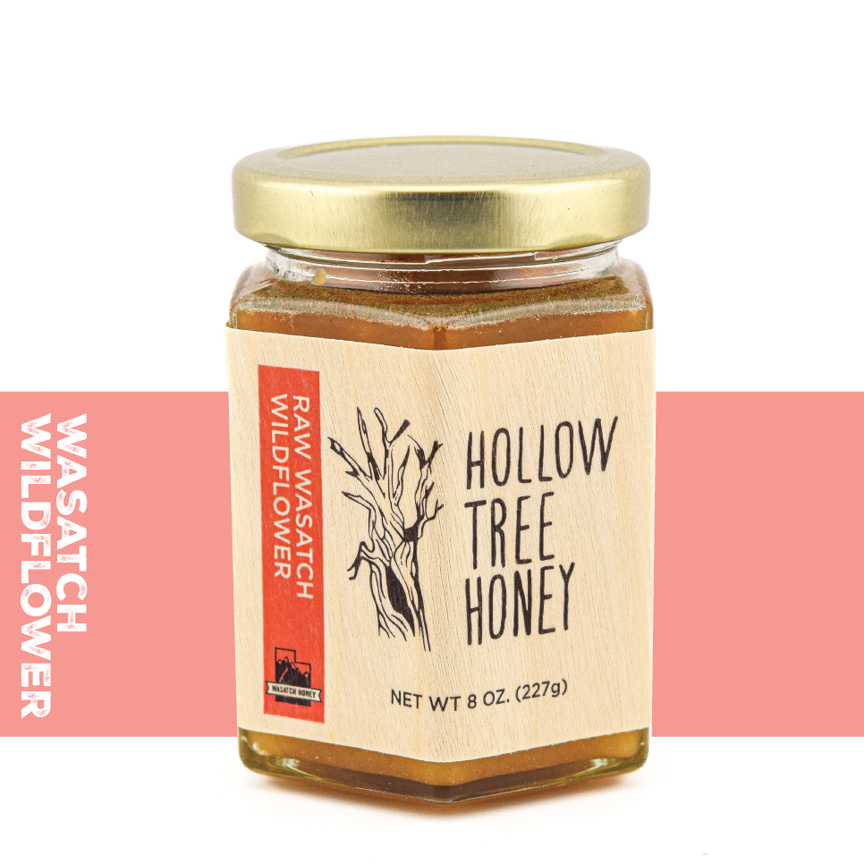 Hollow Tree Honey – Großhandel Honig – Wasatch RAW Wildblumenhonig0