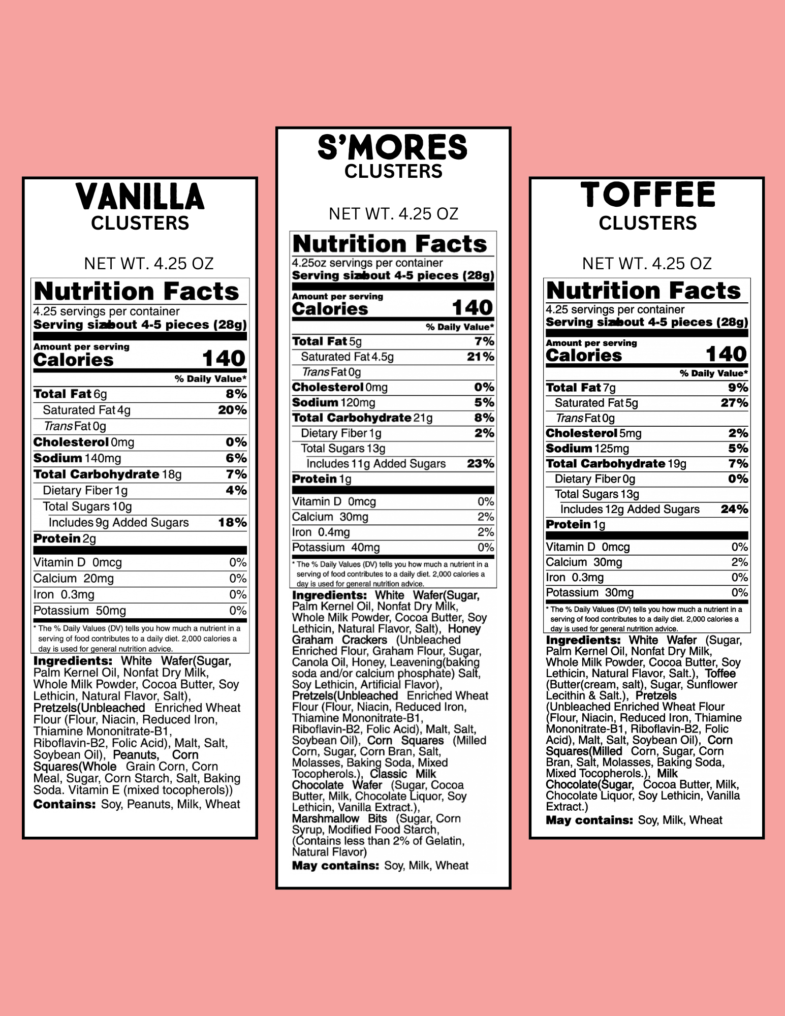 Chunk Nibbles – Großhandel Einzelhändler*innen-Display – Essen & Trinken – Chunk Nibbles 60 Stück Versandanzeige Option 11