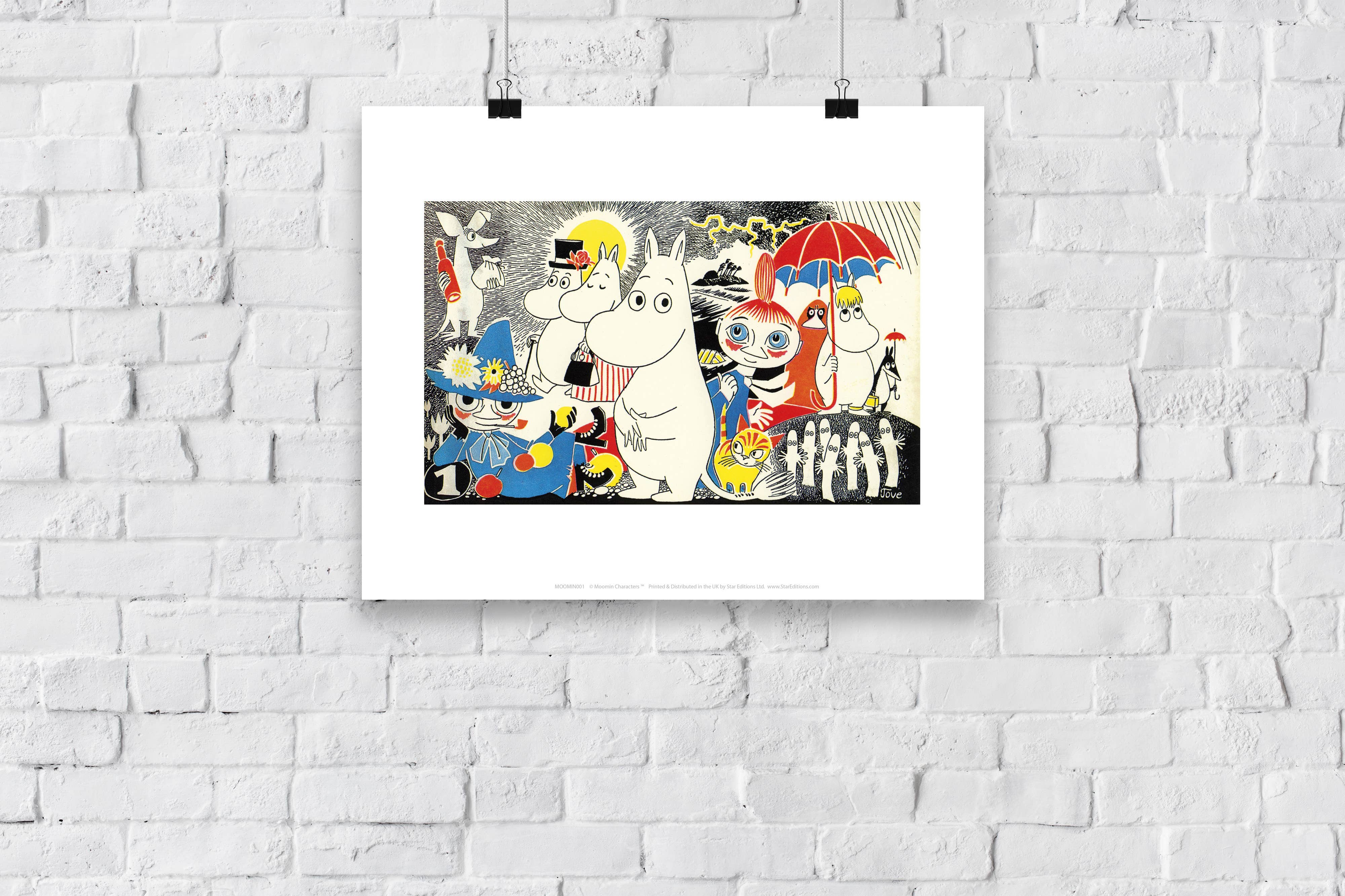 Star Editions - Wholesale Art Print - 1 Moomin - 11X14” Premium Art Print2