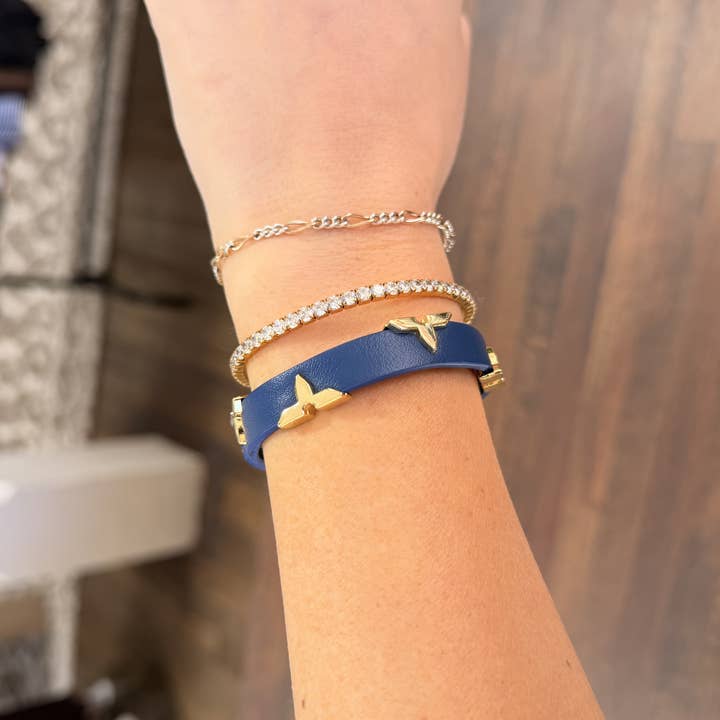 OliviaBlair Designs - Wholesale Jewelry - Men's - Leather Bracelets1