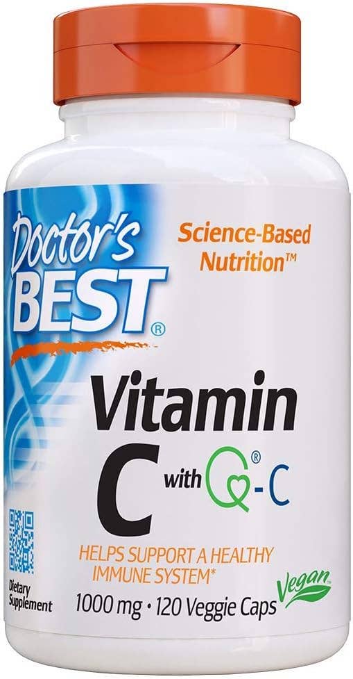 Doctor's Best Vitamin C QualiC 1000 mg NonGMO Vegan Gluten for wholesale by NutriCelebrity