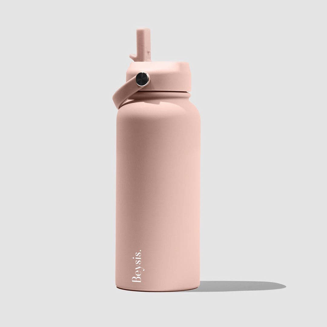 Beysis – wholesale Vattenflaska – 30,5 oz / 900 ml flaska med sugrör0