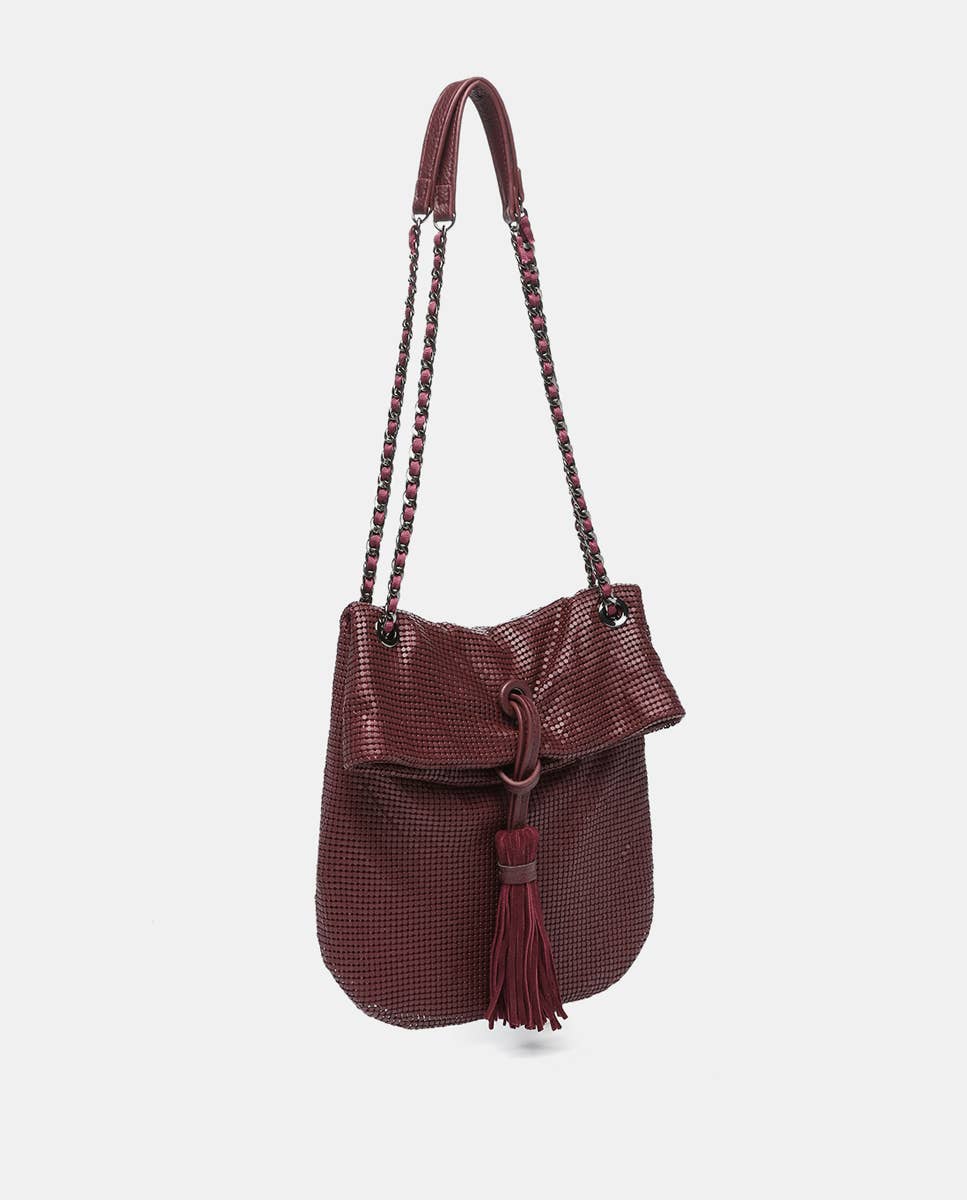 Abbacino - Wholesale Shoulder Bag - Women's - Half Moon Party Bag in Metal Mesh5