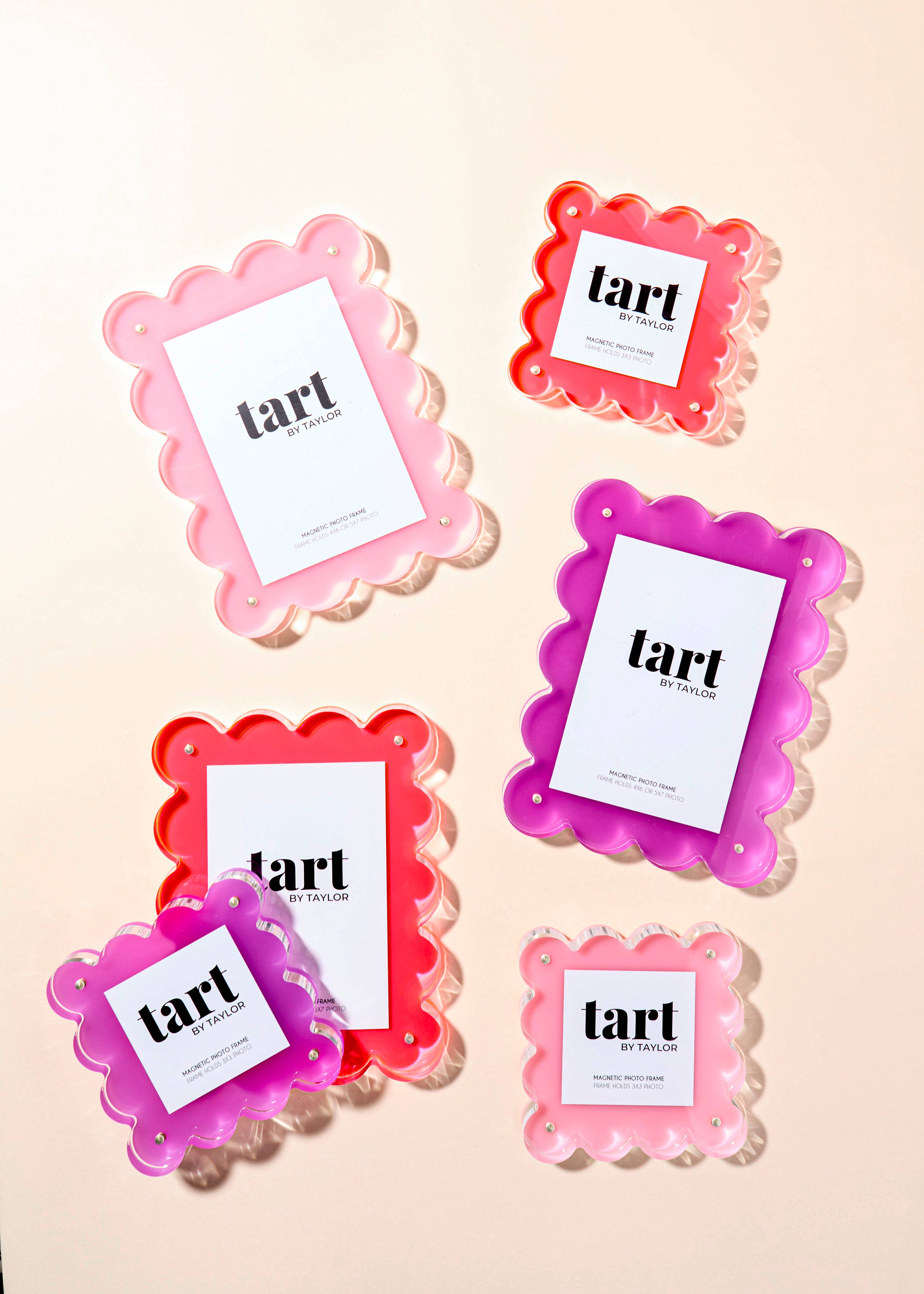 Tart By Taylor - Wholesale Picture Frame - Fuchsia Mini Acrylic Picture Frame7