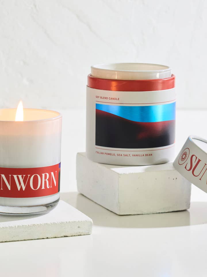 Candlefish Sunworn 12 oz Candle for wholesale by Candlefish