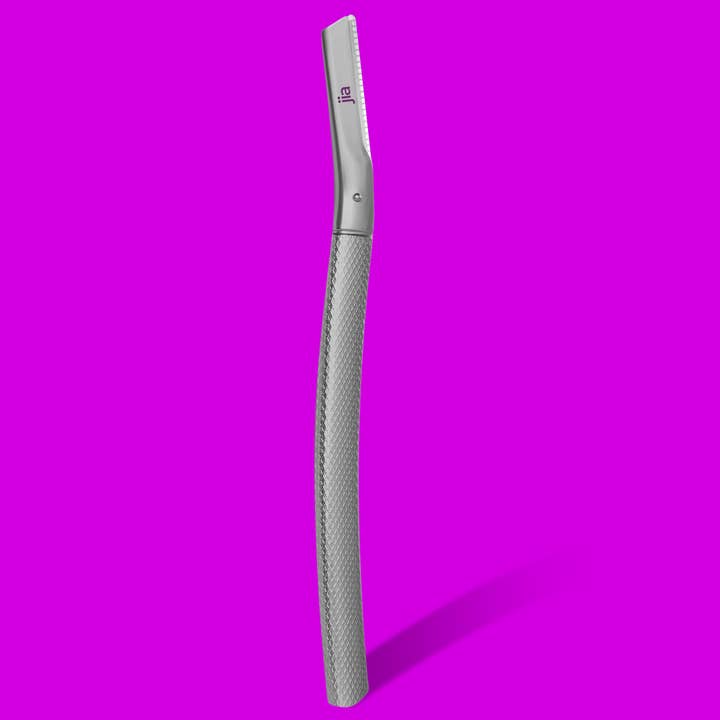 jia Personal Care - Wholesale Razor - Jia Dermaplane Facial Metal Razor - Sleek Silver10
