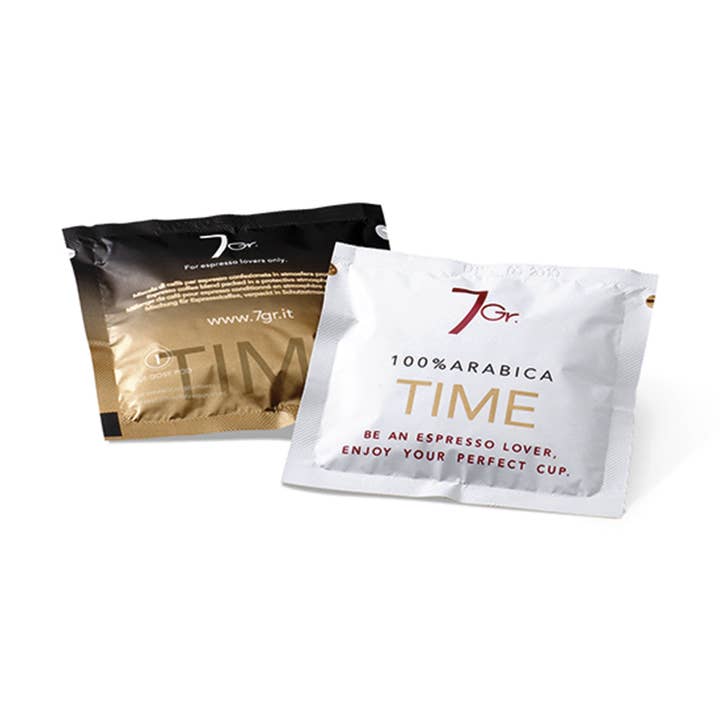 Cialde TIME Cartone x 150 monodose per la vendita all'ingrosso da parte di Sevengrams Srl