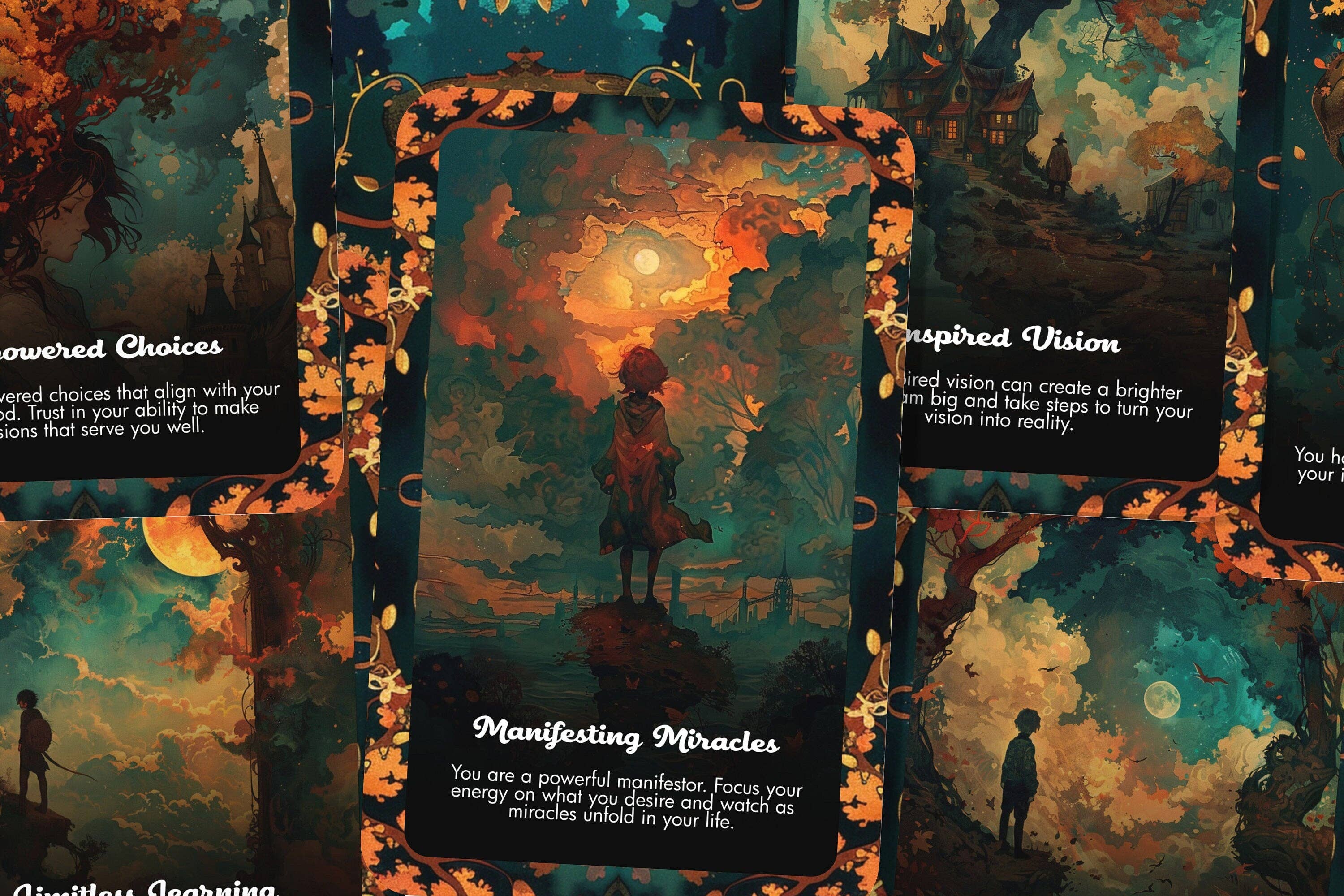 Ibiza Tarot USA - Vente Cartes de tarot - Oracle au potentiel illimité - 22 cartes Oracle - Outils de divination - Oracle Gift4