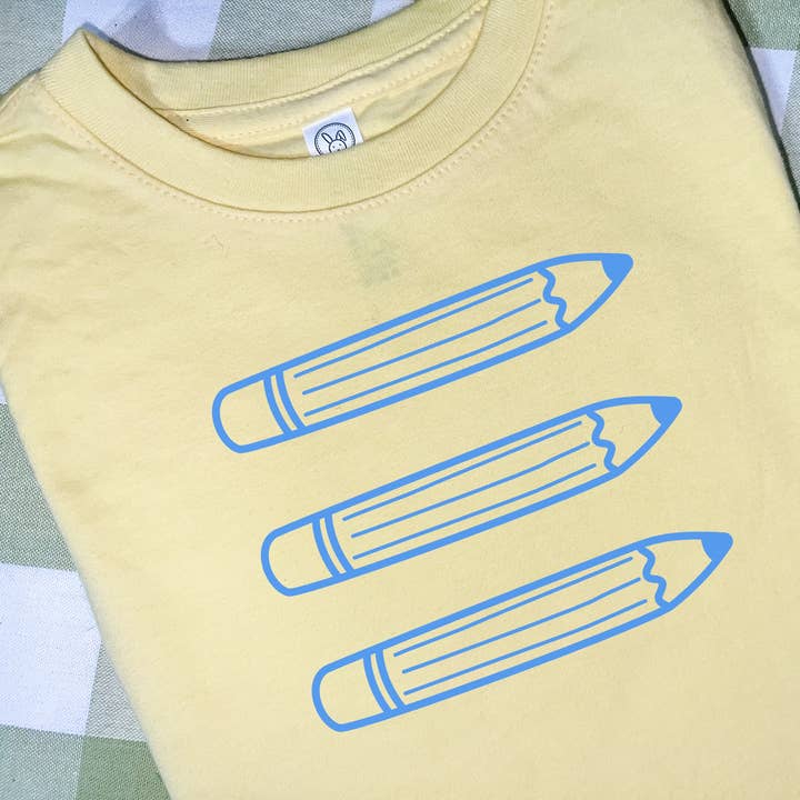 School Bus Sketch - Back to School for wholesale by Oh Boy! Tees