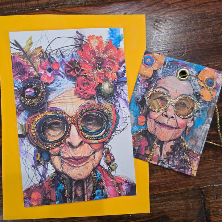 Blank Card with Gift Tag for wholesale by Lil Lee Bee