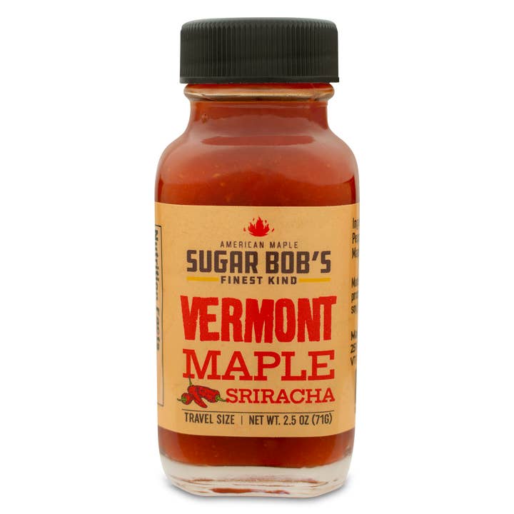 Sugar Bob's Finest Kind - Wholesale Hot Sauce - Vermont Maple Sriracha NET WT. 2.5oz