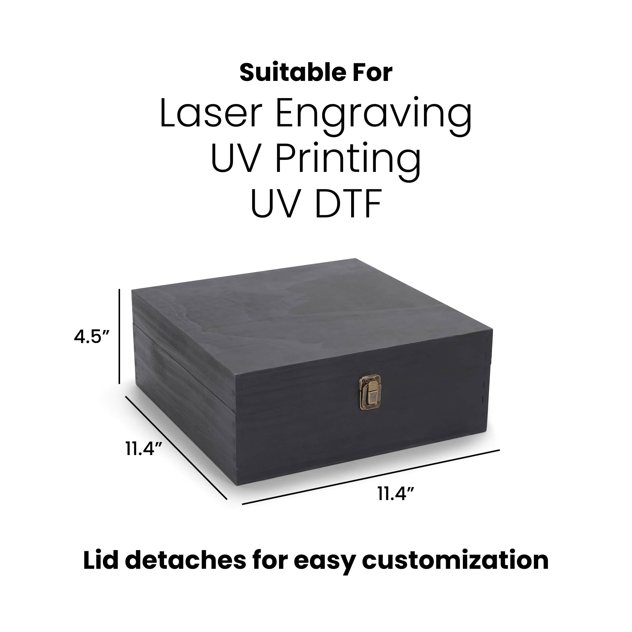 MakerFlo - Wholesale Decorative Box - Wood Memory Boxes, Large21