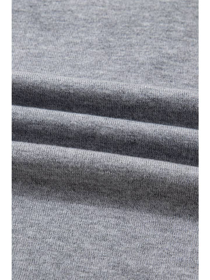 LA Society - Wholesale Sweatshirt - Women's - Contrast Striped Trim V Neck Varsity sweaters for women6