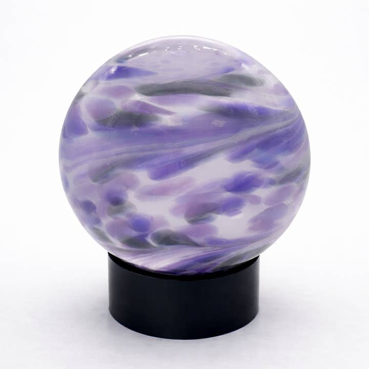Urn - 15cm Sphere - Purple for wholesale by Sienna Glass