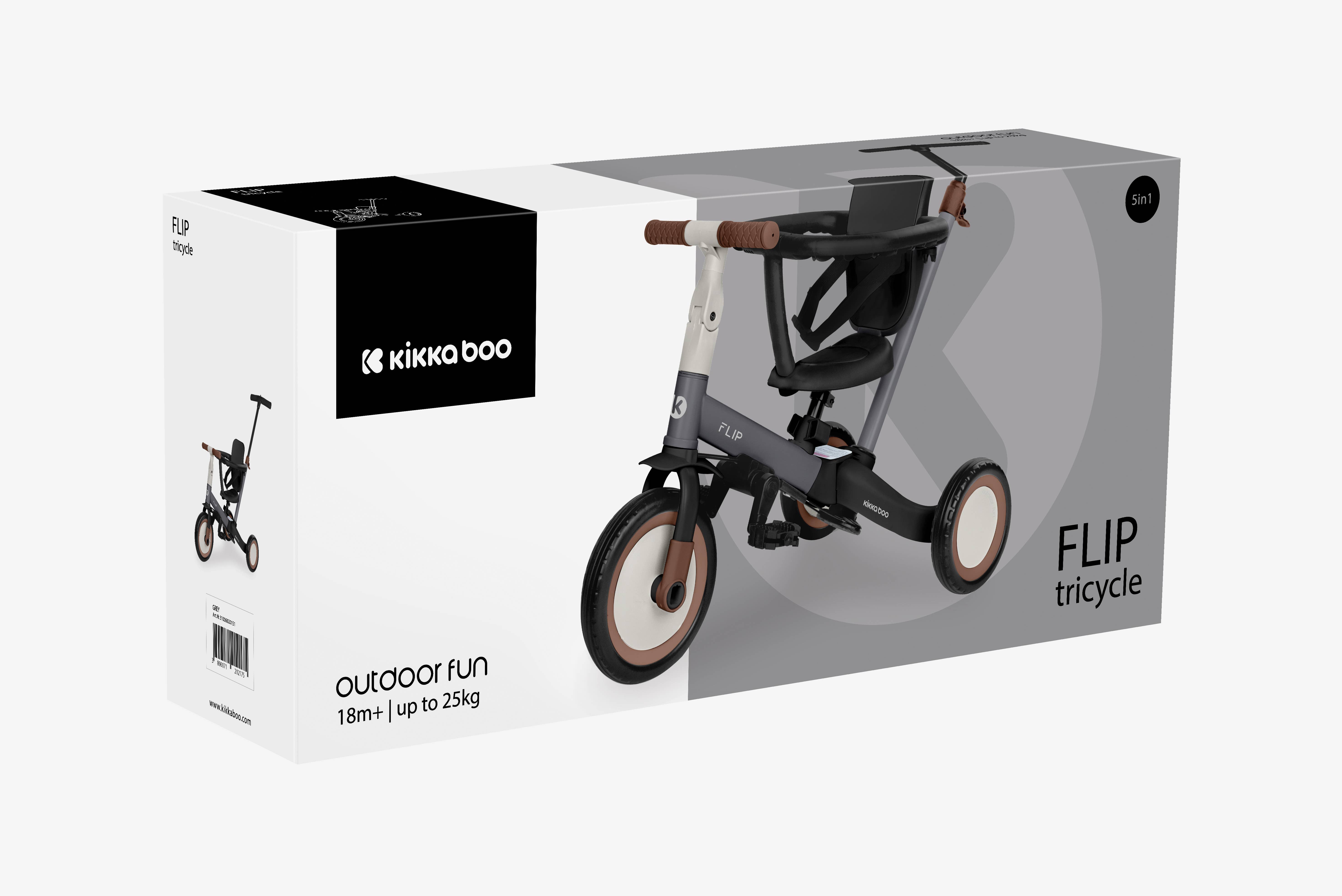 Kika Group Ltd. - Vente Vélo et trottinette – enfant - Tricycle 5 en 1 Flip19