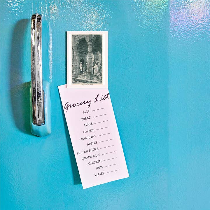 Found Image Press - Wholesale Magnet - Magnet MF-571 Monkey Temple, Benares, India1