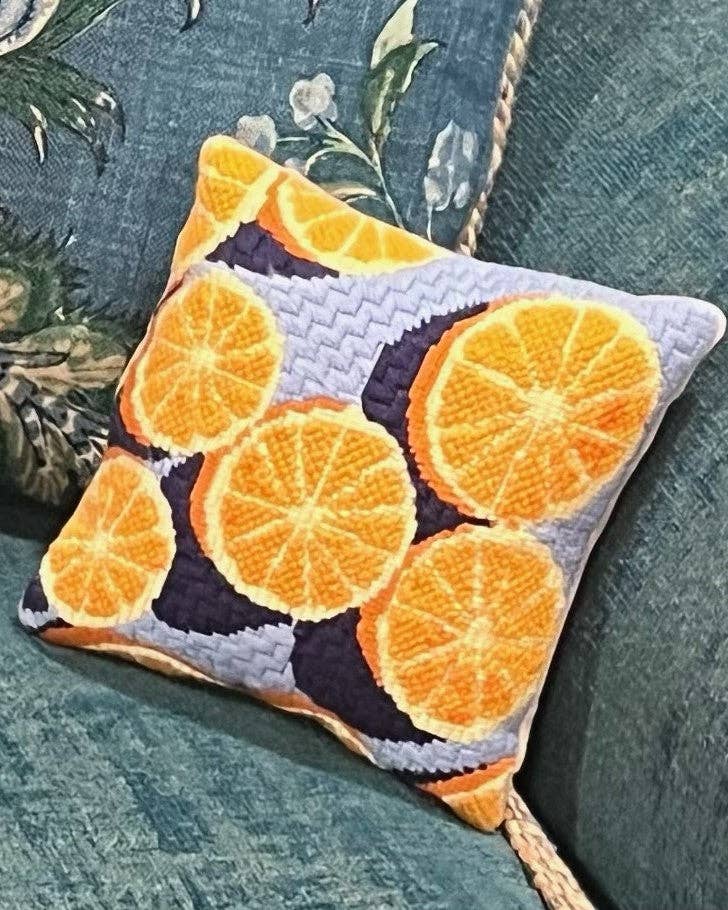 Unwind Studio - Wholesale DIY Craft Kit - Agrumes Needlepoint Kit10