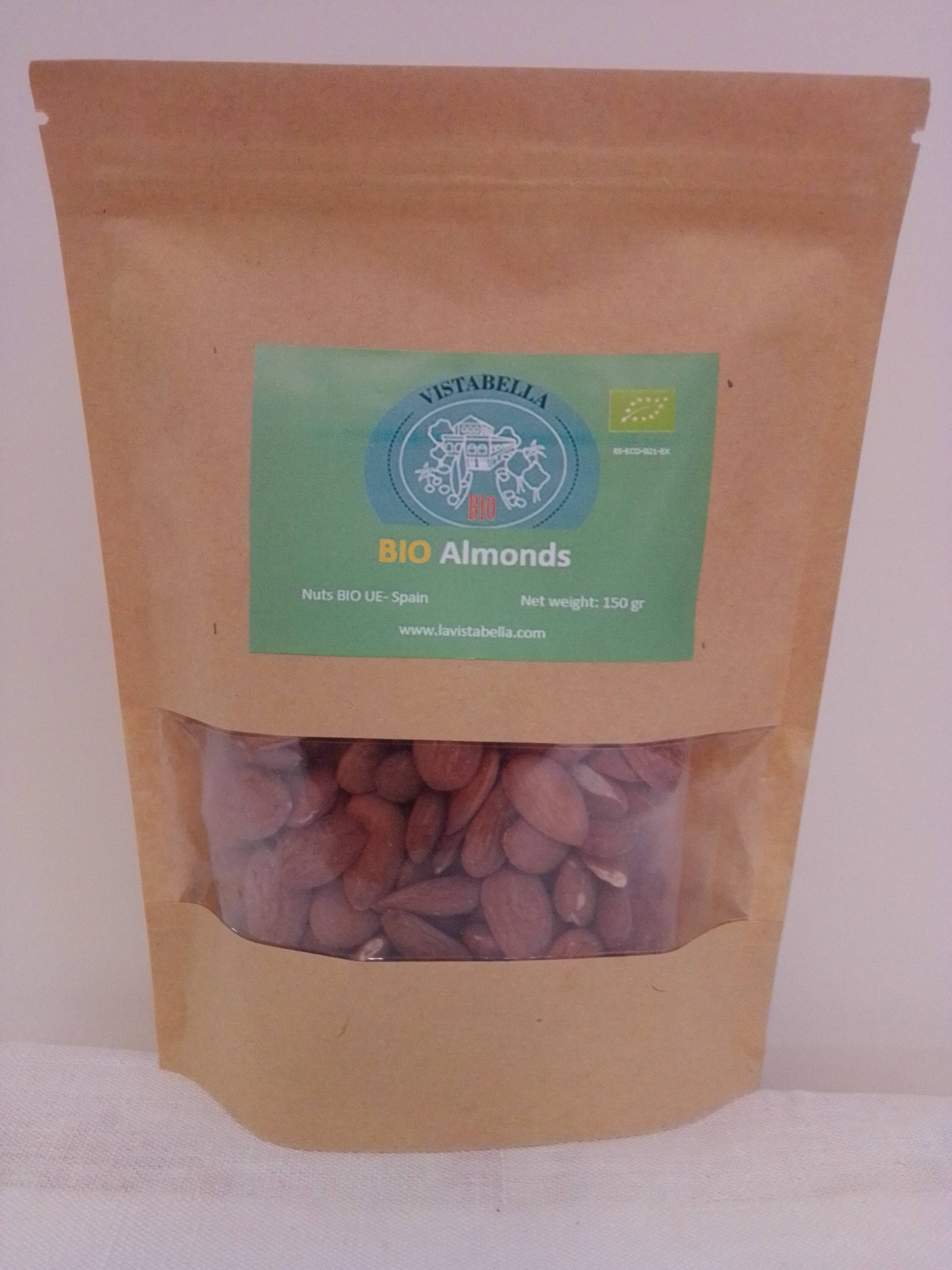 Bio Vistabella - Wholesale Nuts - Organic almonds 150g