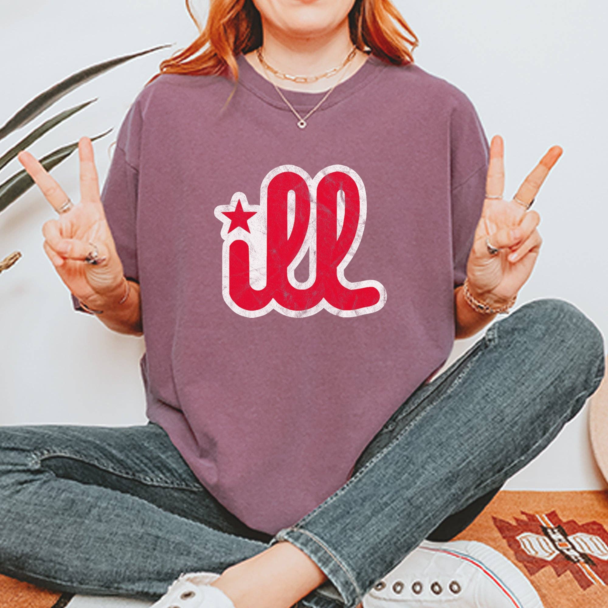 Expression Tees - Vente T-shirt sérigraphié – femme - ILL Vintage C'est Un Truc De Philly T-shirt Vintage Doux Unisexe9