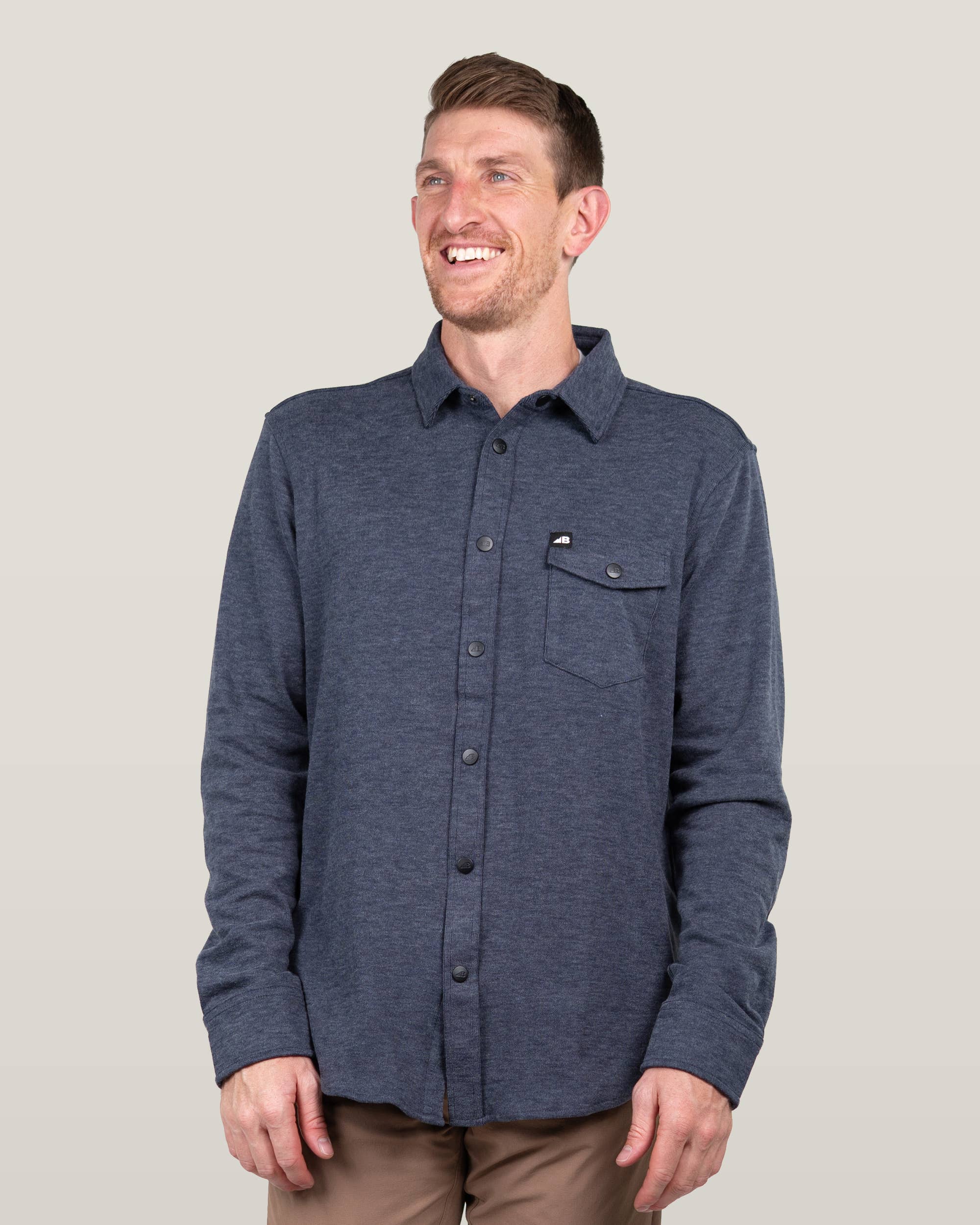 Belong Designs - Wholesale Button Down Shirt - Men's - Men's Sherman Fleece Button Up10