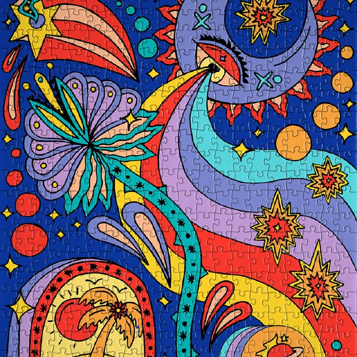 Fits - Vente Puzzle – adulte - Trippy Dippy | Puzzle 1000 pièces2