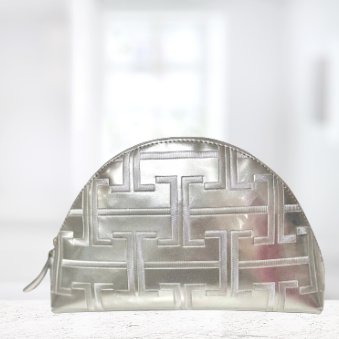 Thomas and Lee Company – wholesale Make-up/cosmetic bag – Patent Leather Cosmetic Bags - Gold - Silver - Black3