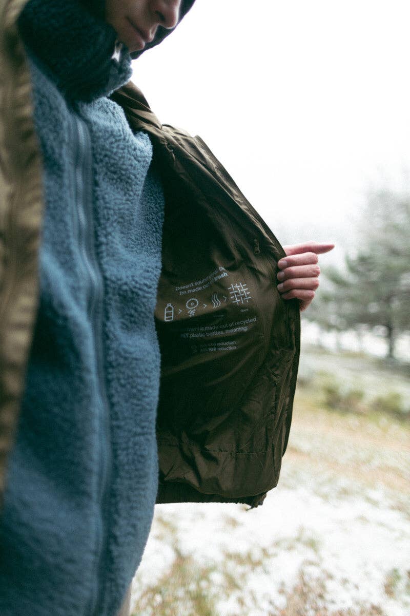 Humpier - Vente Doudoune – homme - Doudoune kaki2