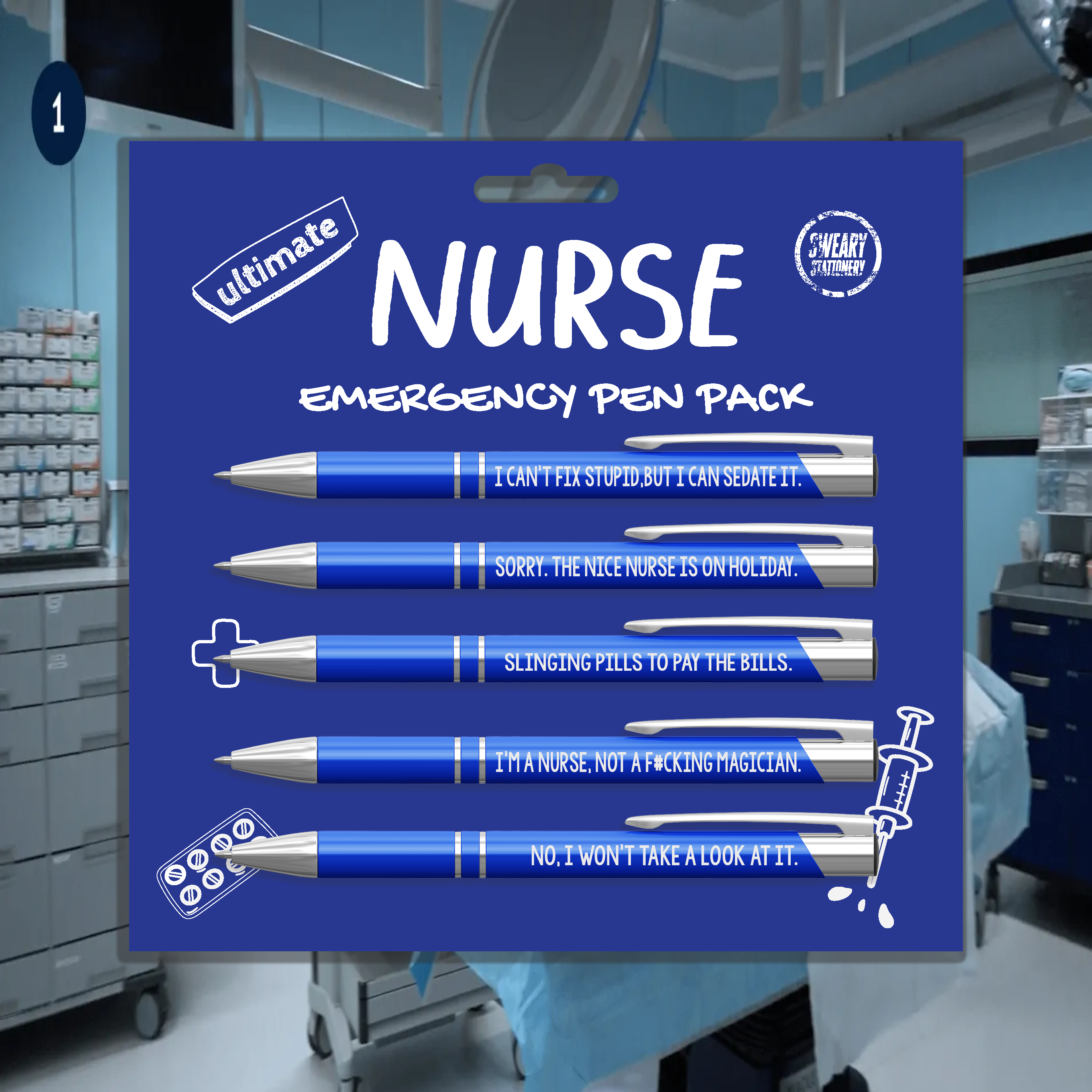 Disrupted Industries - Wholesale Pen - Ultimate Nurse Pen Pack0