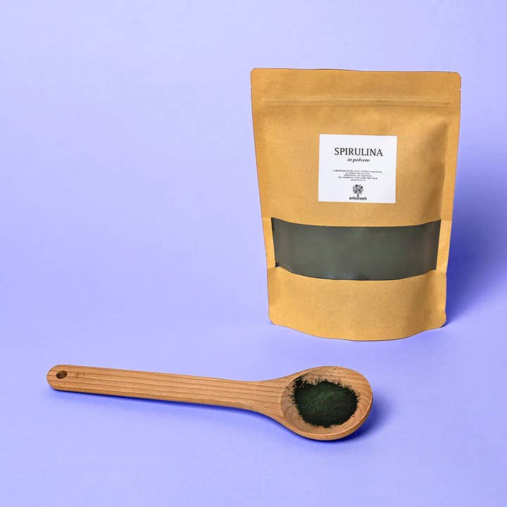 Spirulina BIO em pó por atacado de erbotech