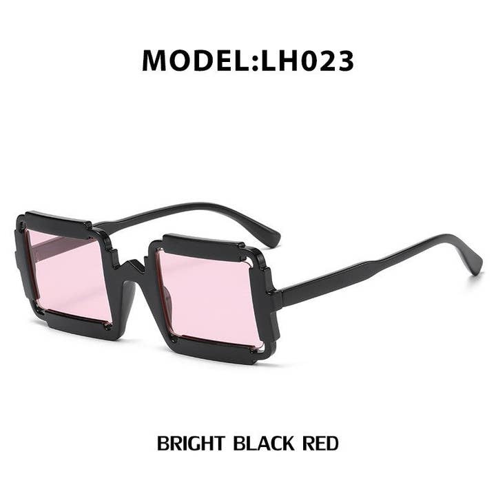 UZ Wholesale Store - Wholesale Sunglasses - Women's - Fashionable Oversized Square Frame Sunglasses