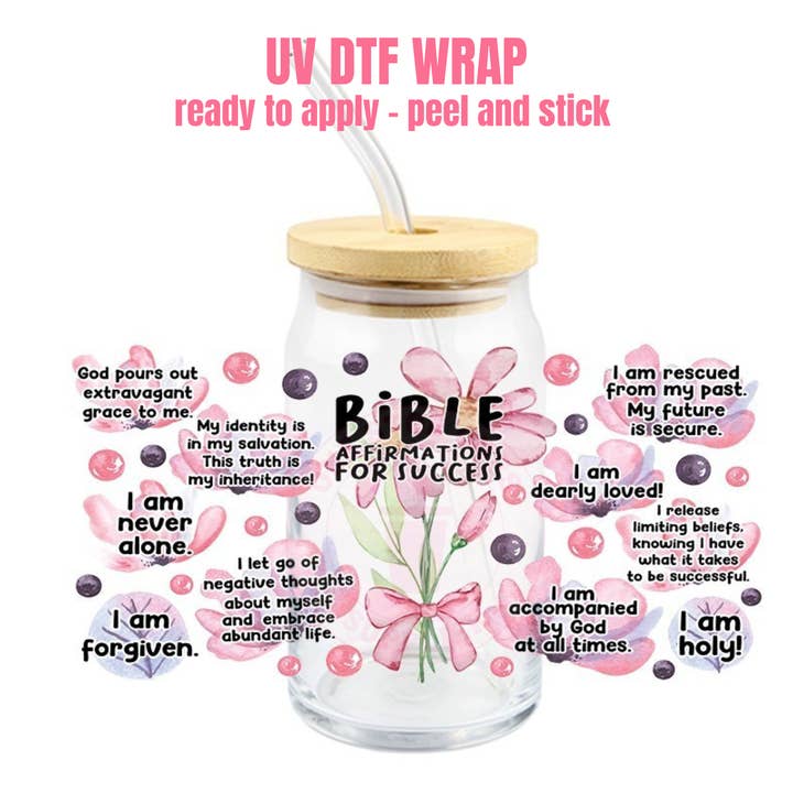 UV DTF CUP WRAP #222 for wholesale by One Stop Cups