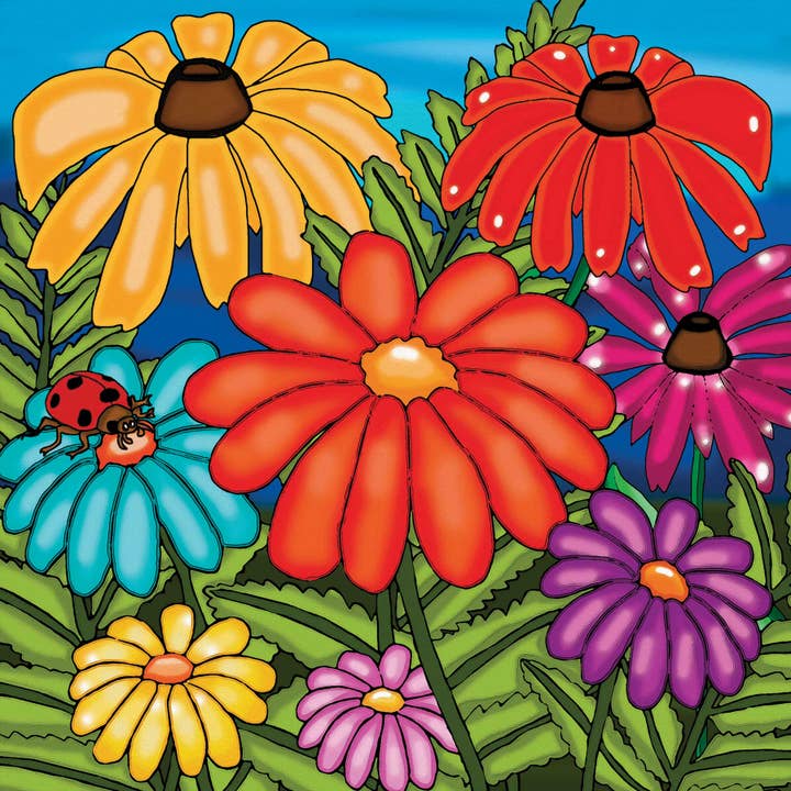 Kit de arte de pintura con flores y diamantes para venta al por mayor de JaCaRou Puzzles Inc.
